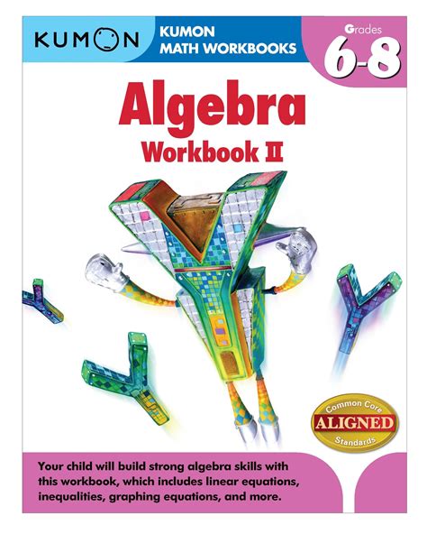 Kumon Algebra Workbook Math Workbooks PDF