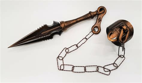 Kunai with Chain: A Versatile and Lethal Weapon