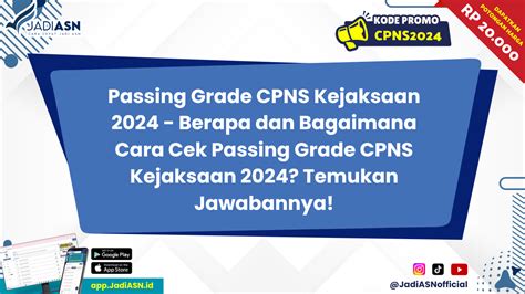 Kunci Sukses Lulus Passing Grade CPNS 2024