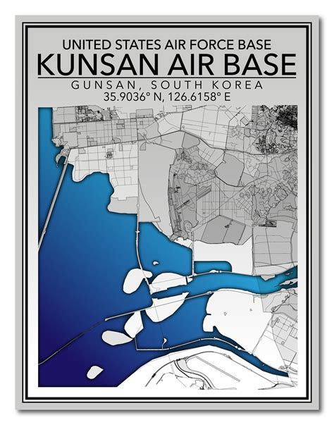 Kunsan Air Base Map: A Comprehensive Guide to Its History and Purpose