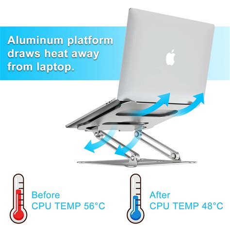 Kupx aluminum cooling macboock moveable Kindle Editon