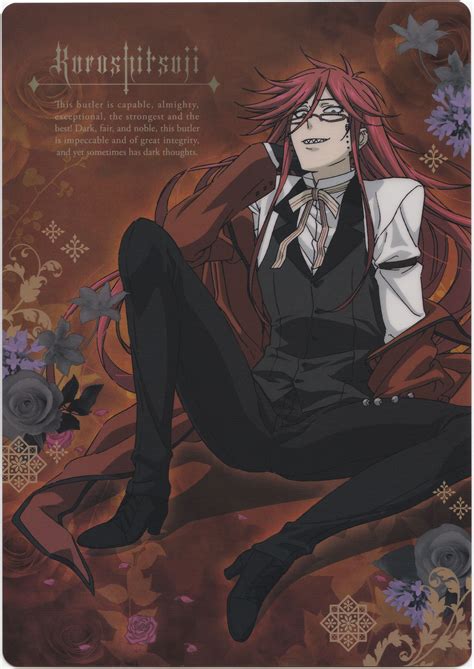 Kuroshitsuji Grell: A Crimson Canvas of Death and Devotion