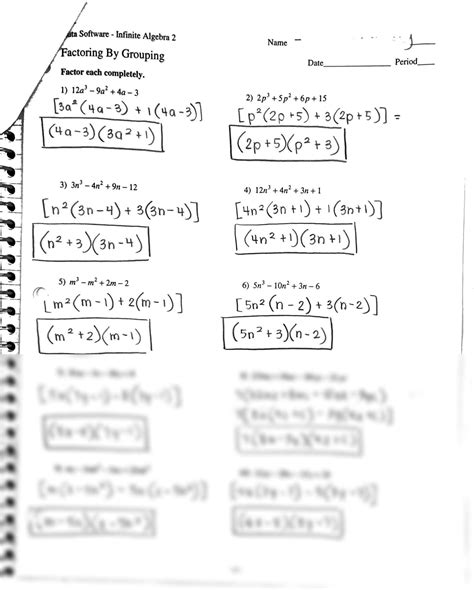 Kuta Software Algebra Simplifying Complex Expressions Answer PDF