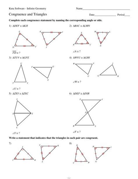 Kuta Software Answer Key PDF