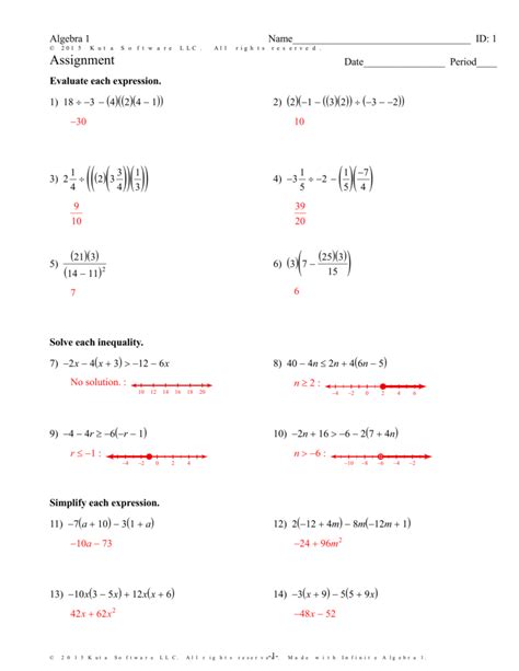 Kuta Software Infinite Algebra 1 Compound Inequalities Ebook Reader