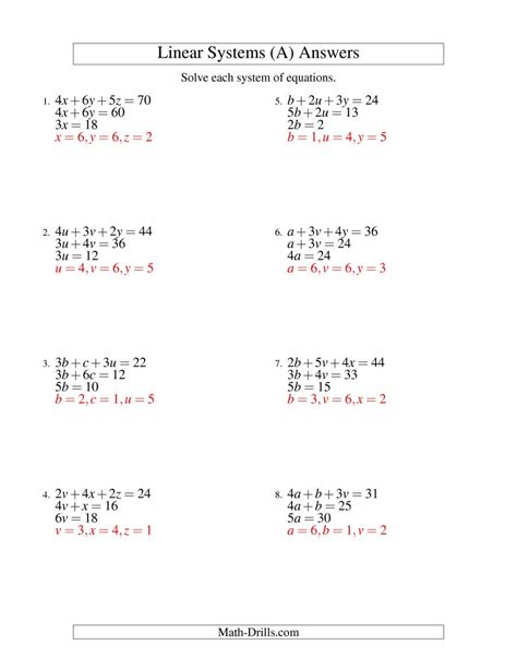 Kuta Software Systems Equations Answers Doc