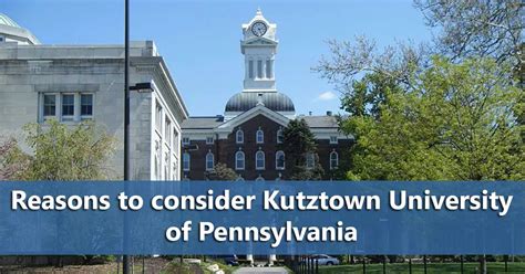 Kutztown University of Pennsylvania Ranking: A Comprehensive Analysis