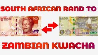 Kwacha to Zar: A Comprehensive Guide to Exchange Rates