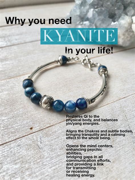 Kyanite Bracelet: A Guide to the Stone of Energy and Communication