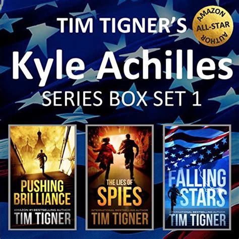 Kyle Achilles Series Books 1-3 Box Set Pushing Brilliance The Lies of Spies Falling Stars Reader