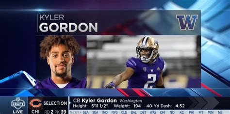 Kyler Gordon: The Rising Star of the NFL