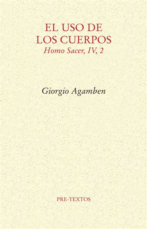 Lâ€™uso dei corpi. Homo sacer, IV, 2 Ebook Kindle Editon