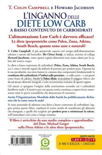 L Inganno delle Diete Low Carb a basso contenuto di carboidrati Italian Edition Epub