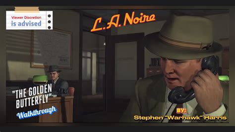 L.A. Noire: The Golden Butterfly - A Deep Dive into a Captivating Classic