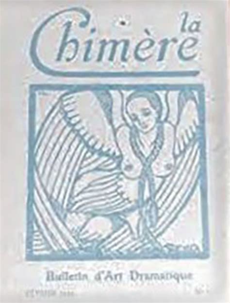 LA CHIMÃˆRE. Bulletin d Art dramatique. 1922 - 1923. Directeur Gaston Baty Ebook Kindle Editon