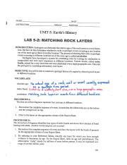 LAB 5 2 MATCHING ROCK LAYERS ANSWER KEY Ebook Kindle Editon