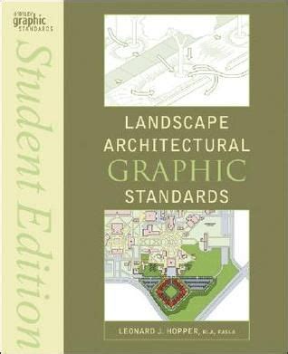 LANDSCAPE ARCHITECTURAL GRAPHIC STANDARDS PDF FREE DOWNLOAD PDF