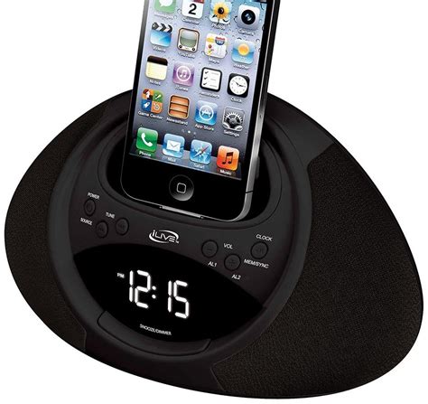 LCD Clock Radio Dock iPhone Epub