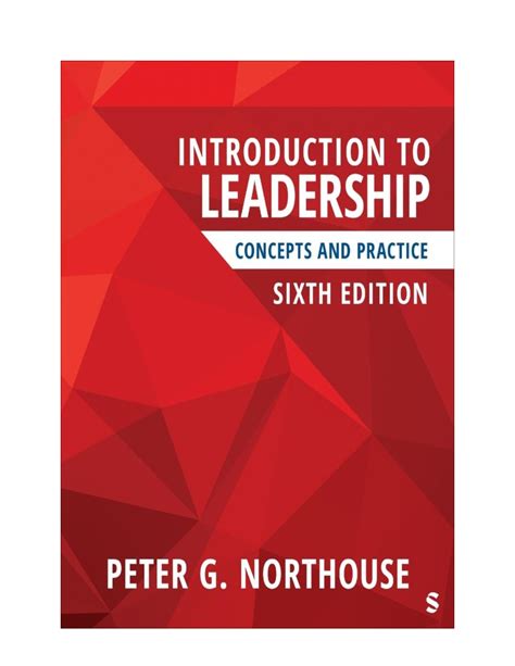 LEADERSHIP THEORY AND PRACTICE 6TH EDITION EBOOK Ebook Doc