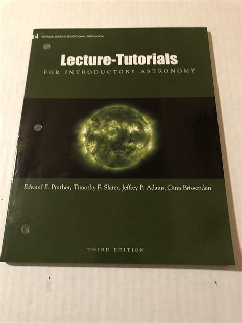 LECTURE TUTORIALS FOR INTRODUCTORY ASTRONOMY 3RD EDITION ANSWER KEY Ebook Reader
