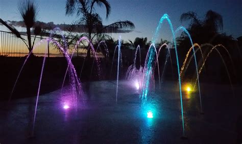 LED Lights Make a Splash