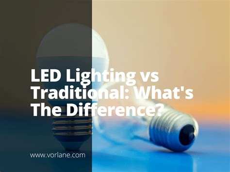 LED vs. Traditional Lighting: A Comparative Overview