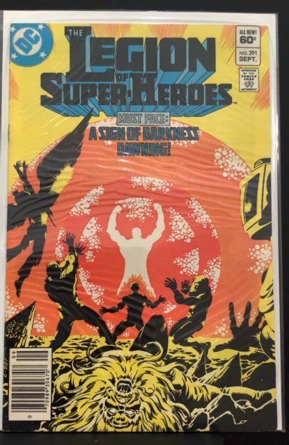 LEGION of SUPER-HEROES 291 A SIGN OF DARKNESS DAWNING VOL 34 Reader
