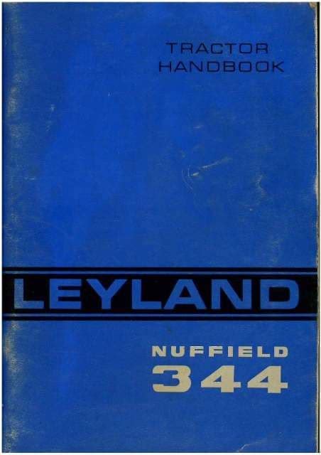 LEYLAND 344 TRACTOR MANUAL Ebook Kindle Editon
