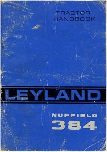 LEYLAND 384 TRACTOR MANUAL Ebook Kindle Editon