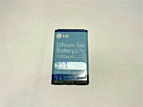 LG LGIP A1000E BATTERY VX3200 VX6100 PDF