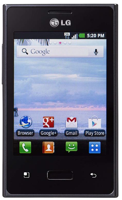 LG Optimus Android Prepaid Phone Kindle Editon