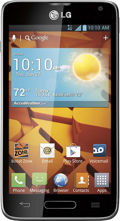 LG Optimus F3 Boost Mobile Reader