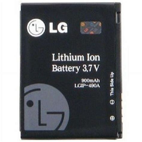 LG SBPL0095501 LGIP 490A Battery Lotus Doc