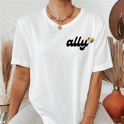 LGBTQ+ Ally Shirts: Expressing Solidarity and Creating a Welcoming Environment