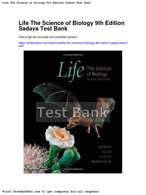 LIFE :THE SCIENCE OF BIOLOGY 9TH EDITION SADAVA: Download free PDF books about LIFE :THE SCIENCE OF BIOLOGY 9TH EDITION SADAVA o Kindle Editon