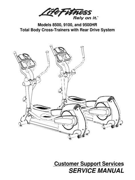 LIFE FITNESS 9500HR ELLIPTICAL MANUAL Ebook Kindle Editon