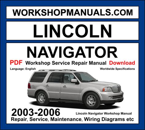 LINCOLN NAVIGATOR 2003 REPAIR MANUAL Ebook Epub