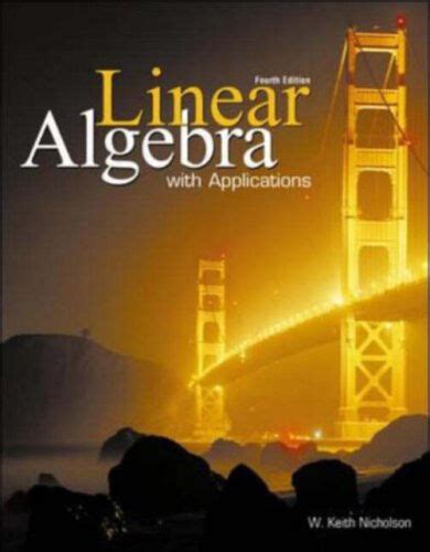 LINEAR ALGEBRA WITH APPLICATIONS NICHOLSON PDF Ebook Epub