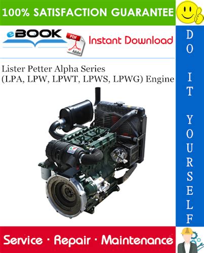 LISTER PETTER LPW3 DIESEL GENERATOR SERVICE MANUAL Ebook Reader