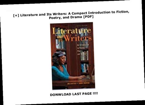 LITERATURE AND ITS WRITERS 6TH EDITION Ebook PDF