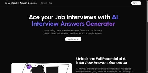 LIVE AI Interview Answers Generator: Unleash Your Confidence