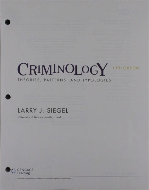 LMS Integrated MindTap Criminal Justice 1 term 6 months Printed Access Card for Siegel s Criminology Theories Patterns and Typologies 13th Doc