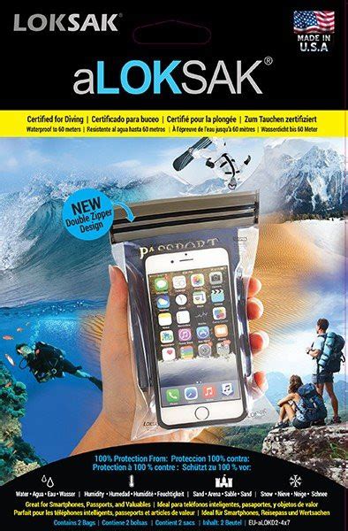 LOKSAK aLOKSAK iPhone Drybag aLOKD2 4x7 Epub