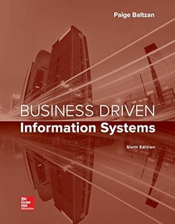 LOOSE LEAF BUSINESS DRIVEN INFORMATION SYSTEMS Epub