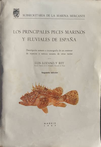 LOS PRINCIPALES PECES MARINOS Y FLUVIALES DE ESPAÃ‘A Kindle Editon