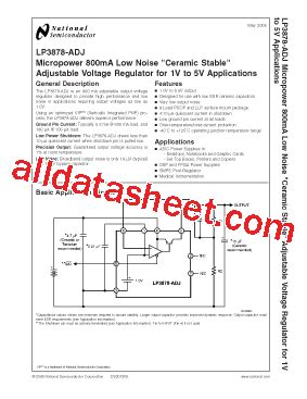 LP3878SDX-ADJ/NOPB: The Ultimate Guide to the Next-Generation Power Management Solution