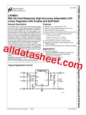 LP38851MR-ADJ/NOPB: A Comprehensive Exploration of a Versatile Power Management Solution