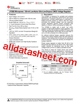 LP3985ITL-3.0/NOPB