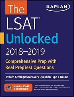 LSAT Unlocked 2018-2019 Proven Strategies For Every Question Type Online Kaplan Test Prep Kindle Editon