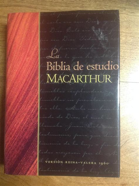 La Biblia de estudio MacArthur Spanish Edition Epub